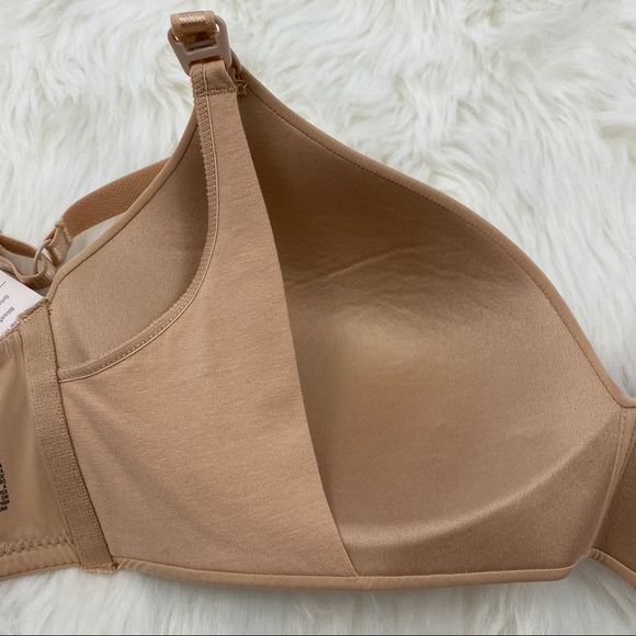 Auden Nude Molded Cup Wirefree Nursing Bra 34D - Picture 5 of 11